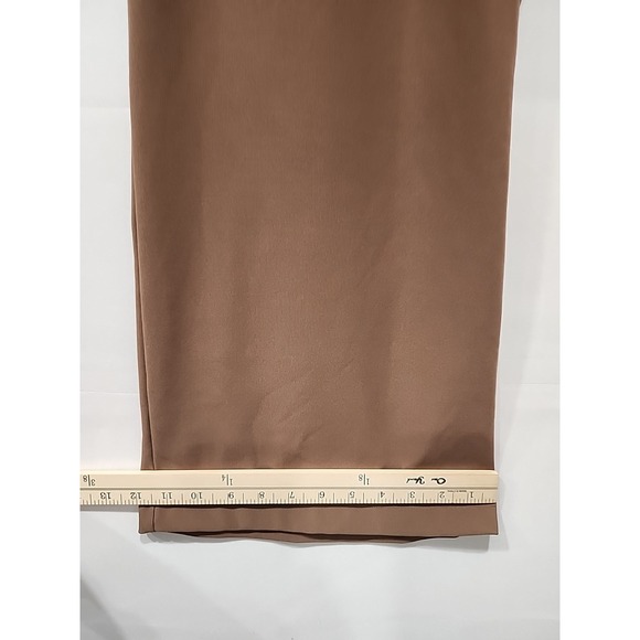 Halara Active Pants Womens L Brown Polyester Blend Elastic Waist Pockets Stretch - Picture 6 of 10